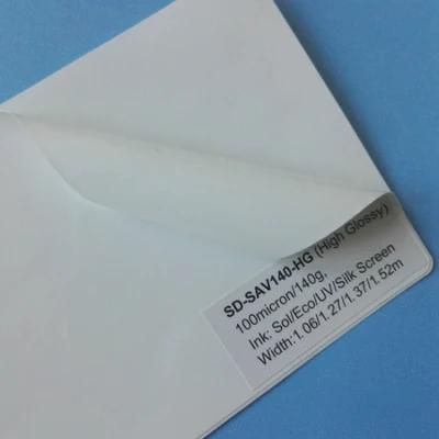 Waterproof Glossy High Glue Permanent Self Adhesive PVC Printable Vinyl