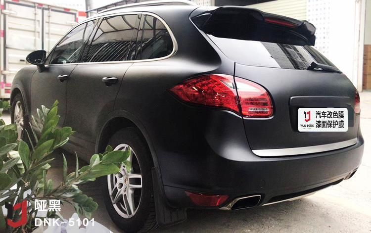 1.52m*18m Car Decoration Wrap Matte Black Vinyl Sticker Film Car Sticker Car Wrap Vinyl Car Decoration Film Cover Whole Car