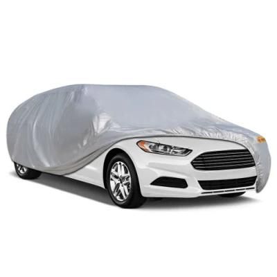 Silver 190t Polyester Car Cover