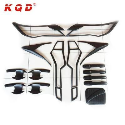 Exterior Accessories Chrome/ Black 19 PCS Full Kit for Mitsubishi Pajero Sport 2016