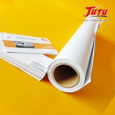 Jutu Water Proof Self Adhesive Film Digital Printing Vinyl Used in Vehicle Advertising