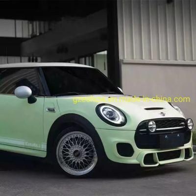 Matte Mustard Green Air Bubble Free Car Wrap Vinyl