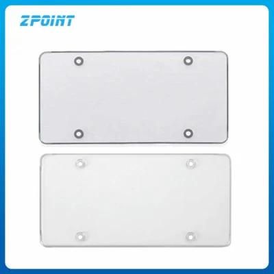 Best Sellers Car Accessories Flat Clear License Plate Cover 2 Pack of Heavy Duty Shields