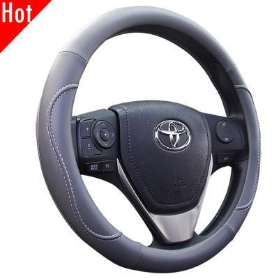 Classic Non Slip Universal PU PVC Sport Wal-Mart Steering Wheel Cover 80109