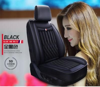 Car Accessories Car Decoration Seat Cushion Universal Black Leather Car Auto Seat Cover