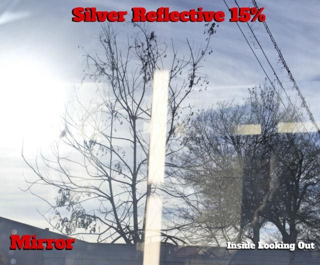 2 Ply Heat Rejection Window Film Reflective Silver Solar Film
