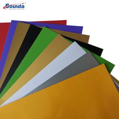 Self Adhesive Vinyl Metallic Satin Chrome Matte Self Adhesive Craft Vinyl Roll