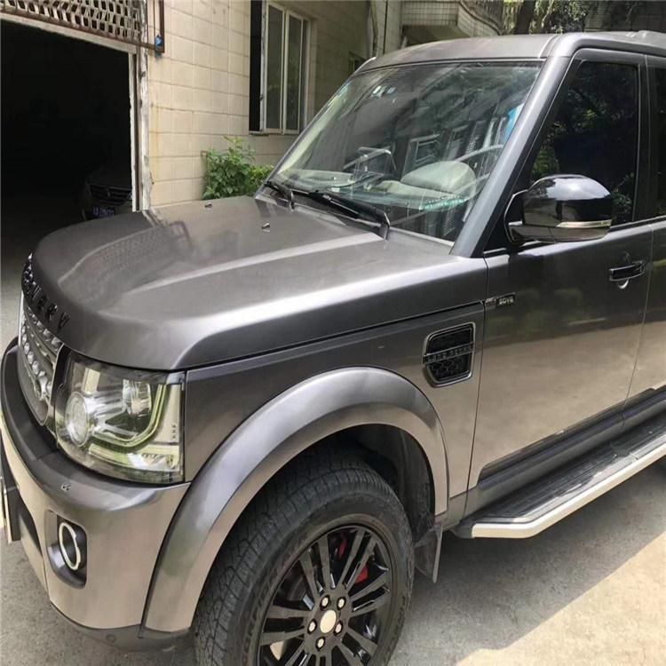 Glossy Metallic Brown Gray Vinyl Wrap Sticker Car Film