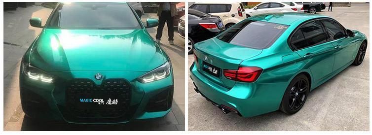 High Glossy Metal Vinyl Film Metallic Car Wrap Sticker