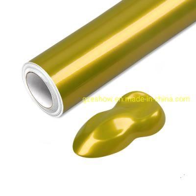 Glossy Metallic Austin Gold Car Body Decoration Sticker