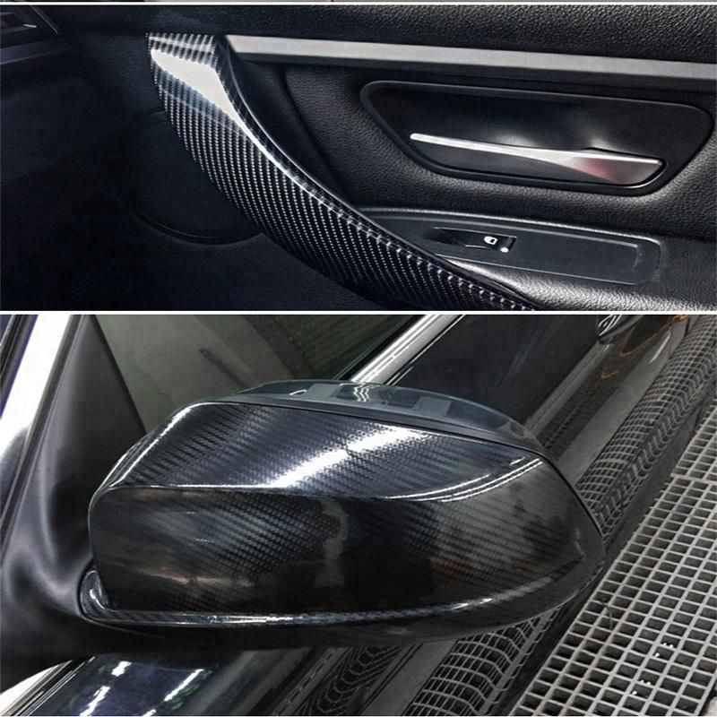 Removable Carbon Fiber Car Sticker 5D Car Body Decoration Wrap