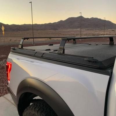 Auto Accessory Auto Parts Hard Folding Tonneau Cover for Mitsubishi L200 Triton 2015 2019 Aluminum Bed Cover