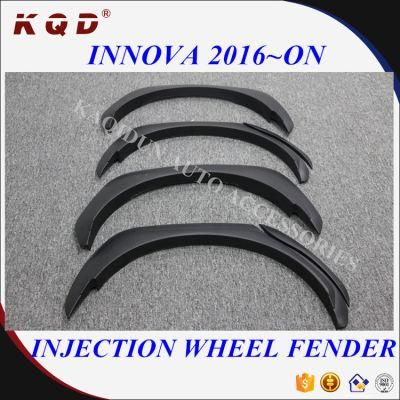 High Quality Injection Wheel Fender Flares for Toyota Innova 2016