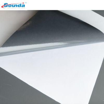 Glass Advertising Material Auto Body Grey Glue Self Adhesive Vinyl