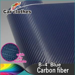 1.52X30m Air Free Bubble PVC Self Adhesive Film 3D Twill Weave Carbon Fiber Vinyl Sticker