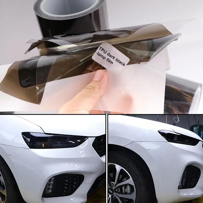 Car Decoration Lamp Film PVC Tph TPU Car Black Mirror LED Light Film