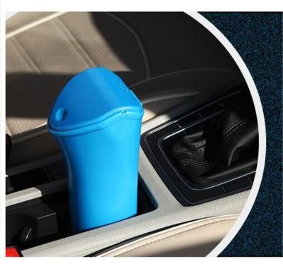 Plastic Mini Car Dustbin Waste Bin Trash Can