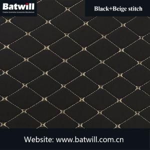 Sponge Quilted Stitch PVC Leather for Car Mats Covers Car Interior with Sponge