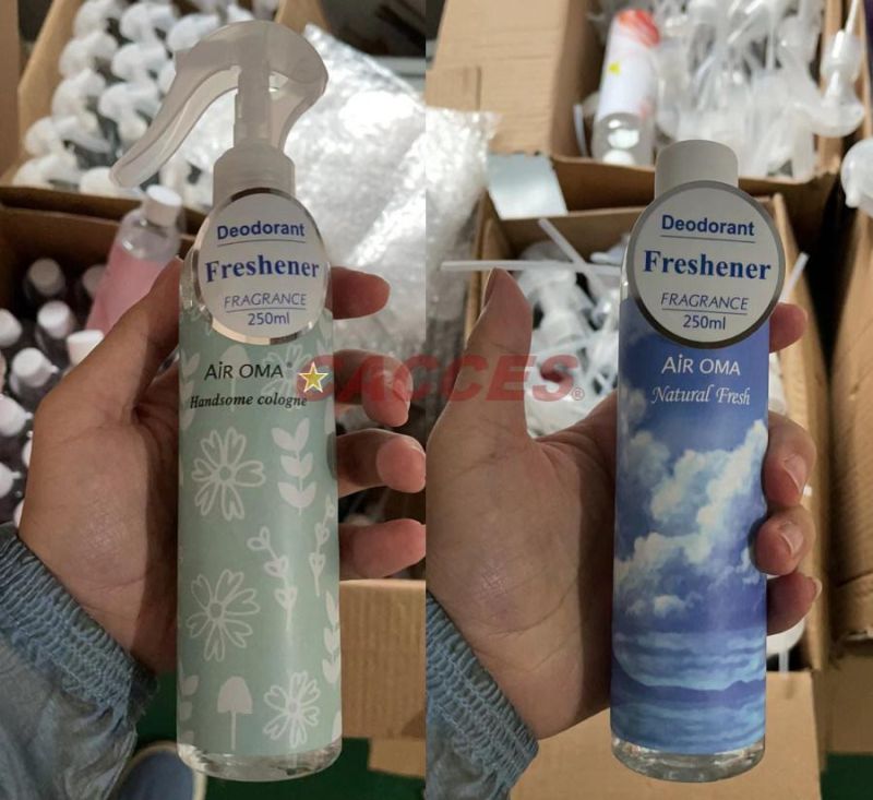 XXL 250ml Spray Bottle Car Perfume Air Freshener, Office/Home Air Freshener Strong Savage Inspired Odour Remover/Destroyer W/Real Essential Oil Aromatherapy