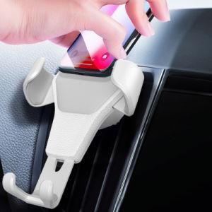 White Color Car Holder GPS Navigating Car Phone Stand