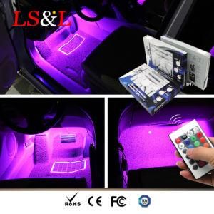 LED Car Light with RGB Color Changing LED Bateen Lighting for Interior Decoration
