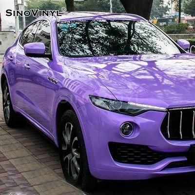 SINOVINYL Wholesale Selling Chameleon Candy Purple Vehicle Wrap Auto Vinyl For Car Film