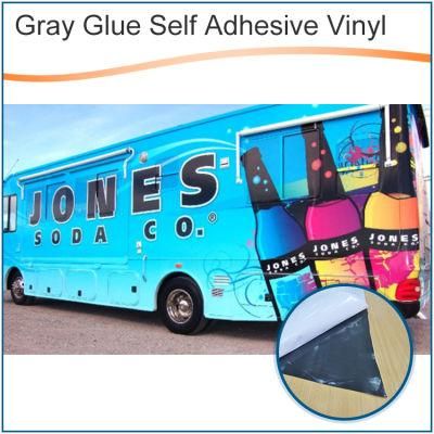 1.27*50m Self Adhesive Vinyl Roll Outdoor Weather Self Adhesive Waterproof Eco Solvent Self Adhesive Vinyl