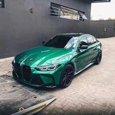 Tsautop 1.52*18m Original Paint Isle of Man Green Car Vinyl Wrap Full Body Car Wrap