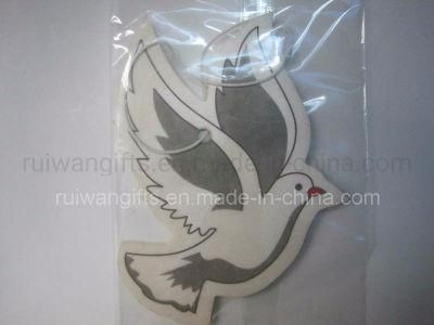 Custom Bird Shape Hanging Car Air Freshener