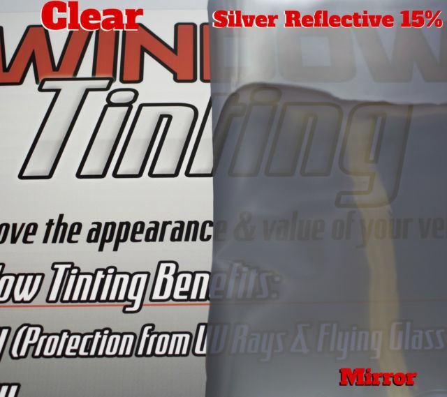 2 Ply Heat Rejection Window Film Reflective Silver Solar Film