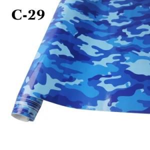 1.52X30m Digital Camo Vinyl Car Wrapping Foil Camouflage Wrap Film