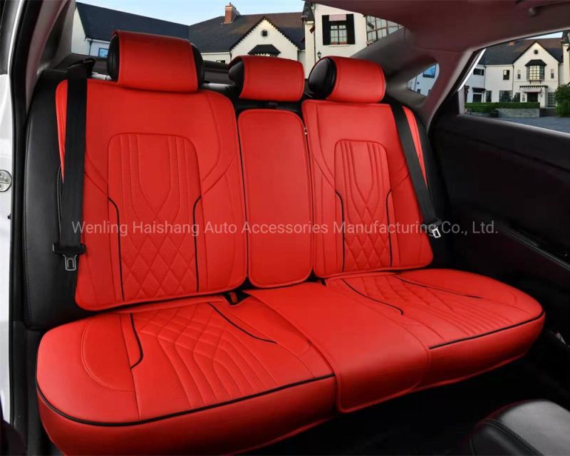 Car Accessory Full Covered Car Seat Cover PVC Leather Car Seat Cushion Car Decoration Auto Spare Part