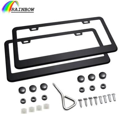 High-Performance Exterior Accessories Plastic/Custom/Stainless Steel/Aluminum ABS/Classic Carbon Fiber License Plate Frame/Holder/Mold/Cover