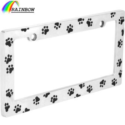 New Product Auto Accessories Plastic/Custom/Stainless Steel/Aluminum ABS/Classic Carbon Fiber License Plate Frame/Holder/Mold/Cover