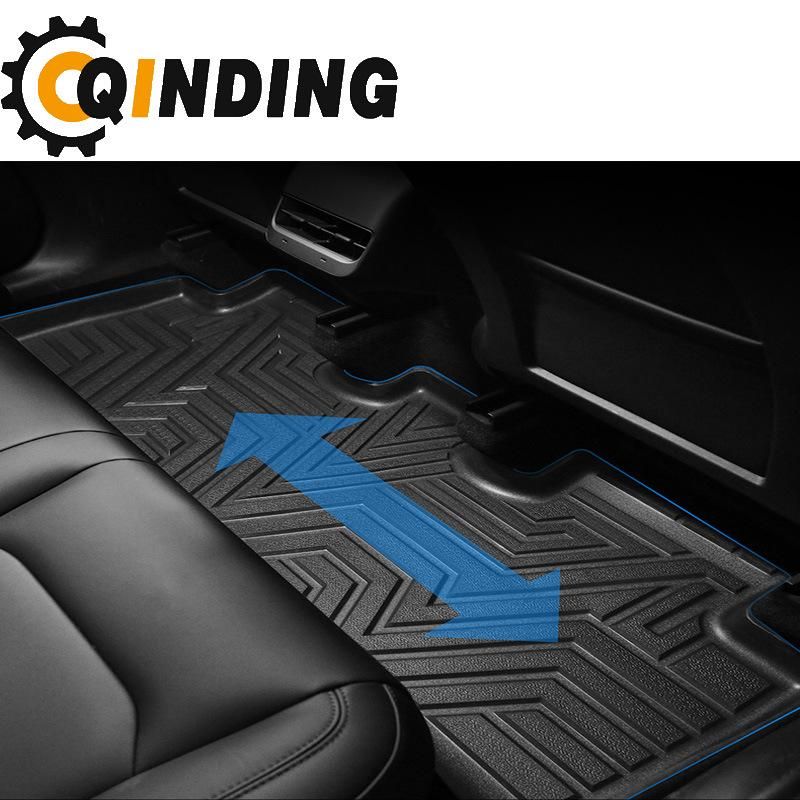 Universal 3D TPE Car Floor Mats Non-Slip Odorless Friendly All Weather Car Floor Mat Liners